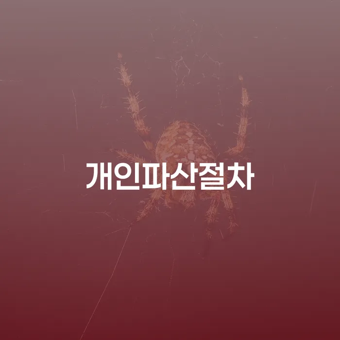 개인파산이란 빚 합법적인 빠른방법 결정이나고